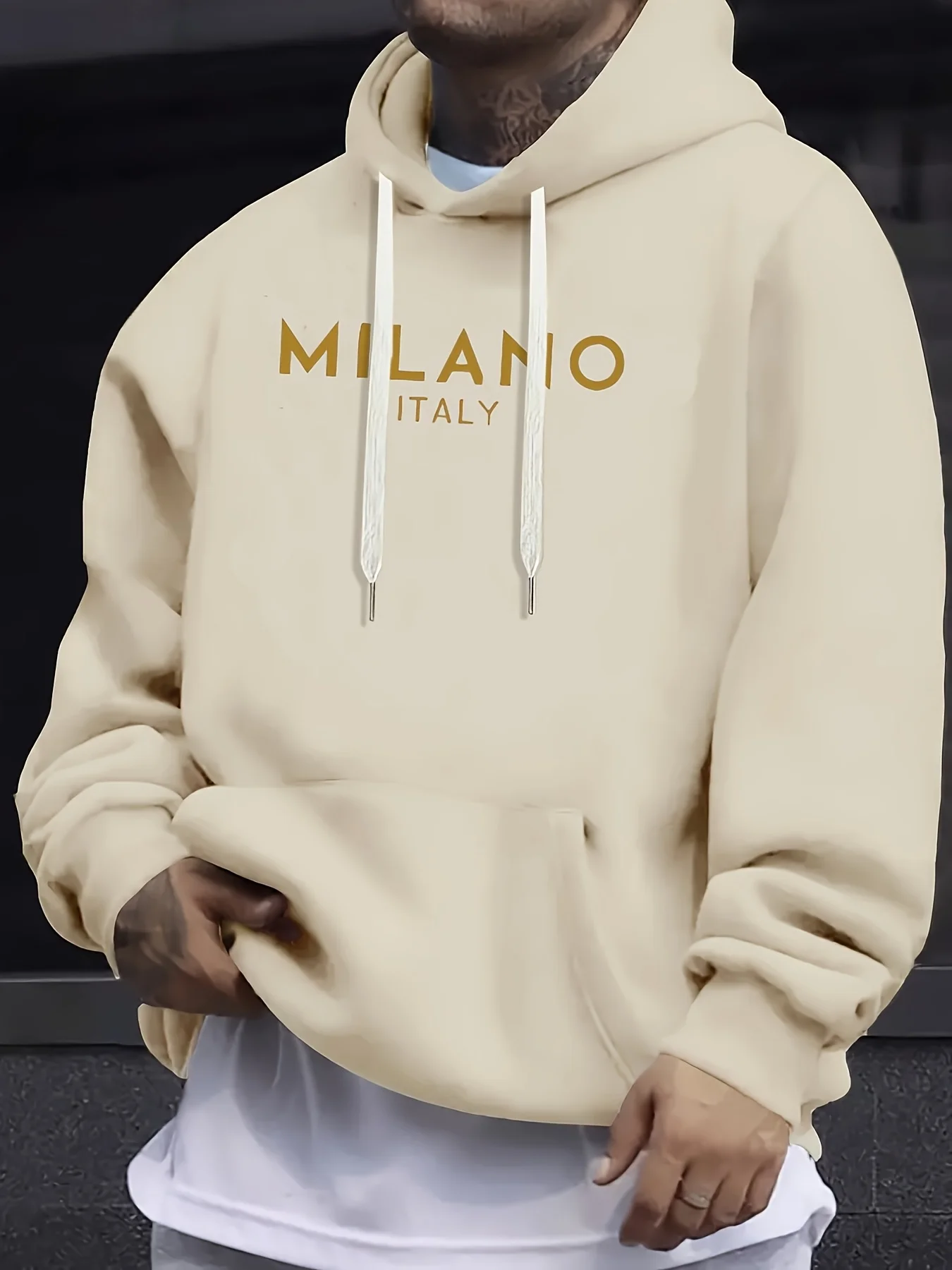 Autumn and winter hooded sweat - đánh giá và giá Street Fashion Milano