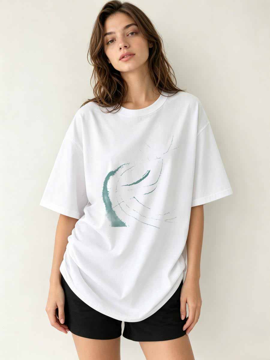 T-Shirts Street Shot Women Cot - đánh giá và giá Urban Street Fashion Photography