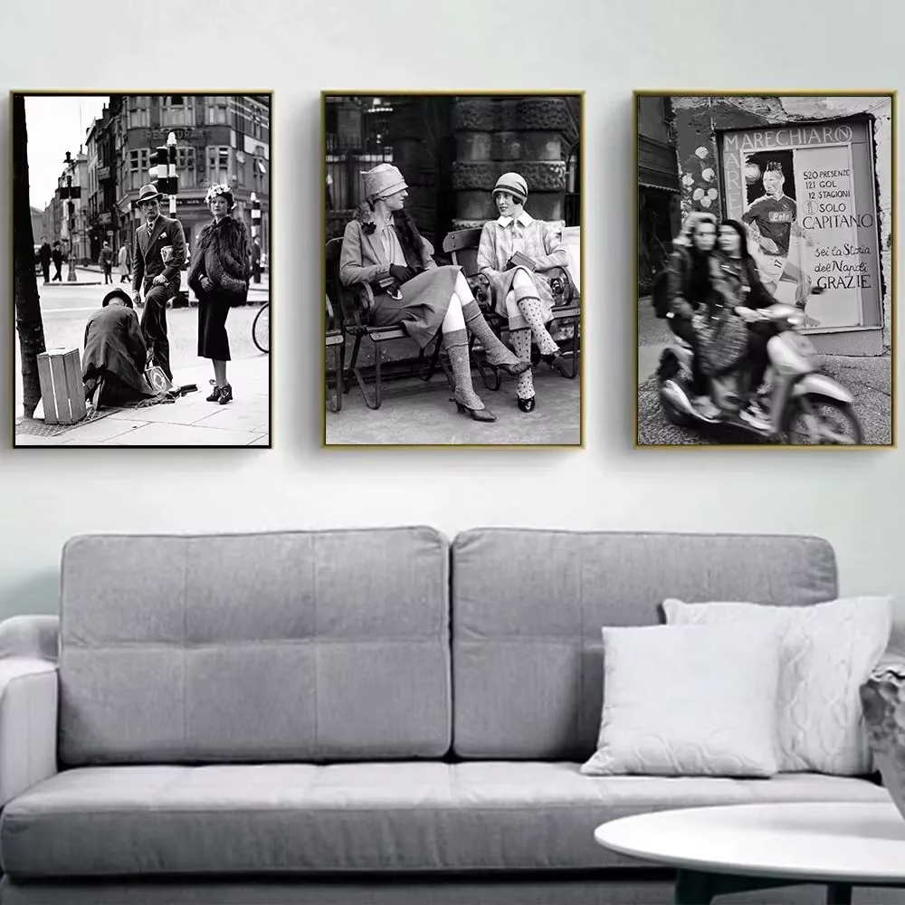 Fashion Black And White Vintag - đánh giá và giá Italy Fashion Street