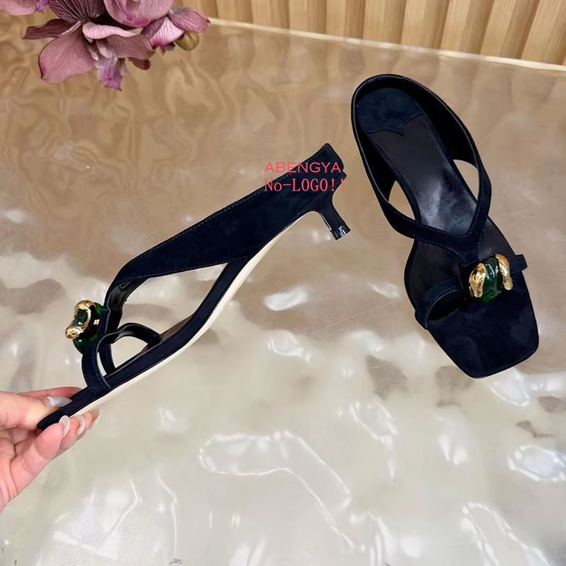 2026 Summer New Suede Slippers - đánh giá và giá Street Fashion Clothes
