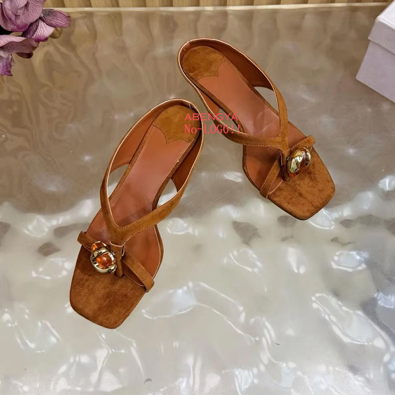 2026 Summer New Suede Slippers - đánh giá và giá Street Fashion Clothes