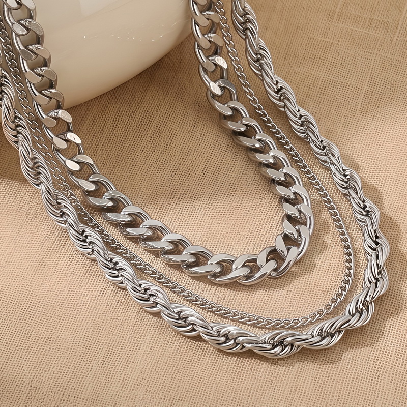 Stainless Steel Chain Cuban Li - đánh giá và giá Fashion Street Singapore