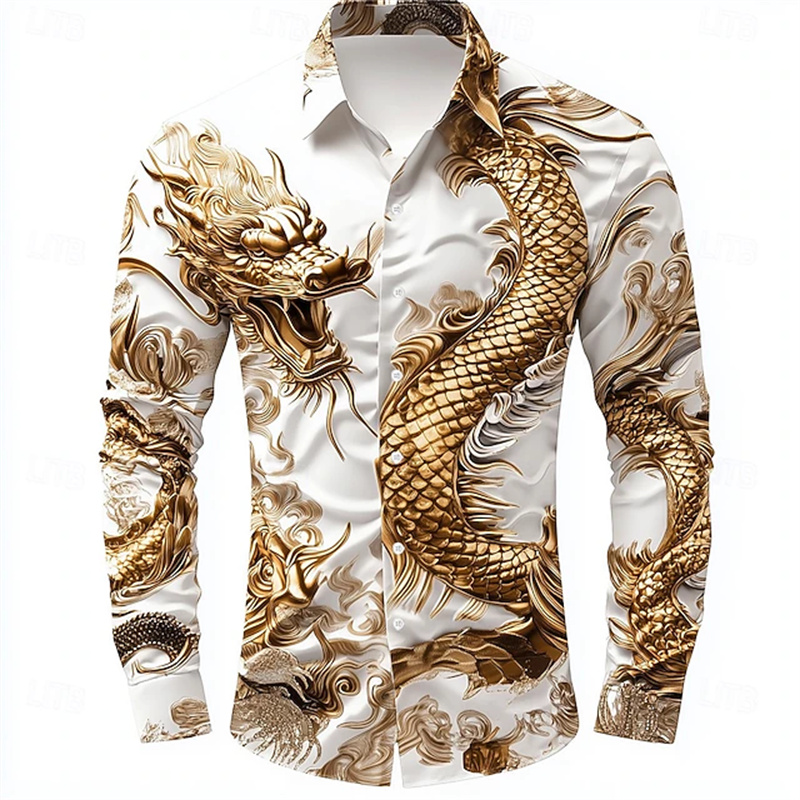 Men's Shirt Long Sleeve Shirt  - đánh giá và giá Street Fashion Shanghai