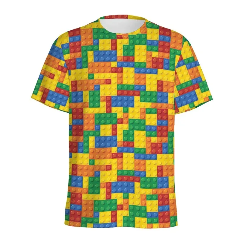 Retro Building Block 3D Printe - đánh giá và giá Street Fashion Videos