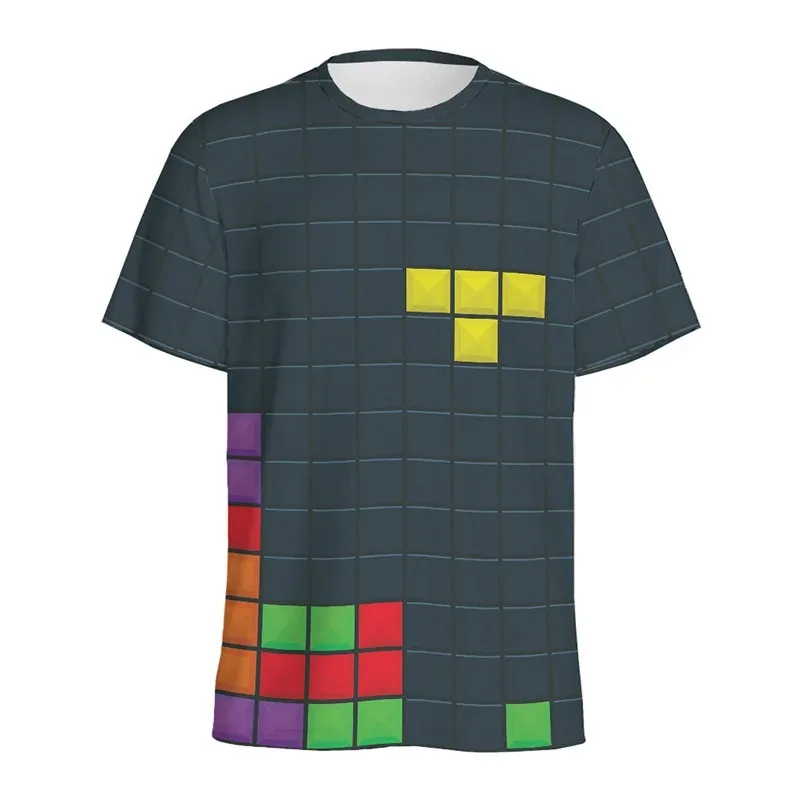 Retro Building Block 3D Printe - đánh giá và giá Street Fashion Videos