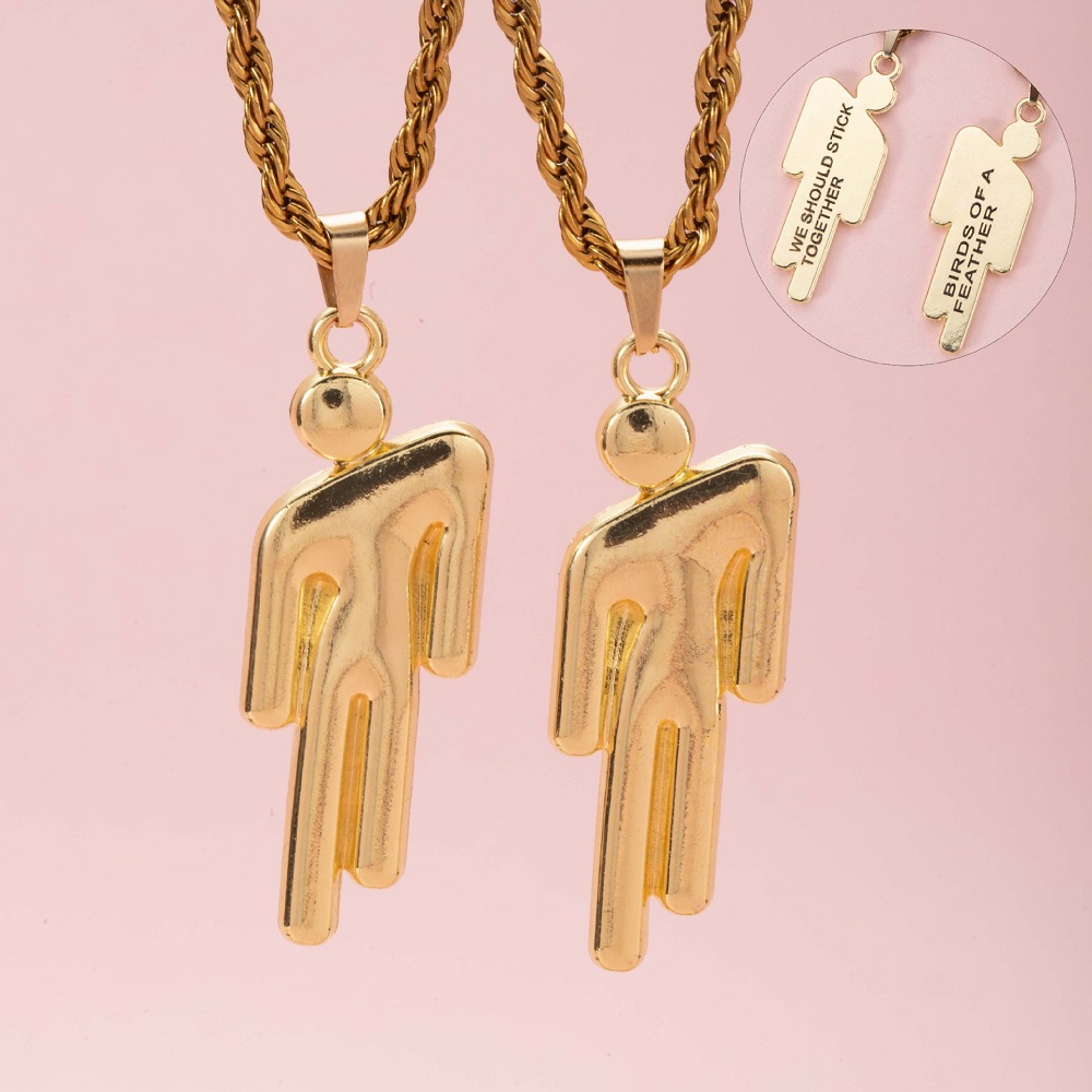 2Pcs Hip Hop Stainless Steel S - đánh giá và giá Fashion Street Singapore