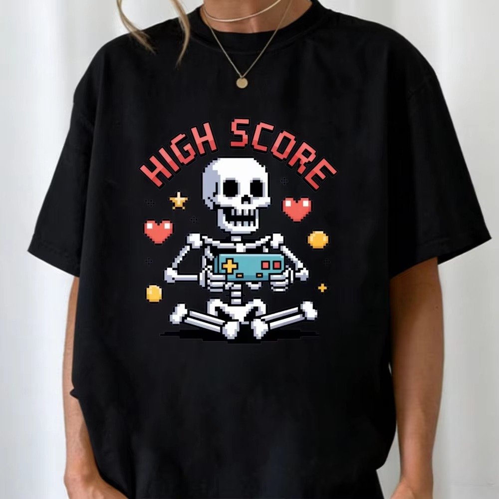High Score Pixel Skeleton Tee  - đánh giá và giá Street Fashion Videos