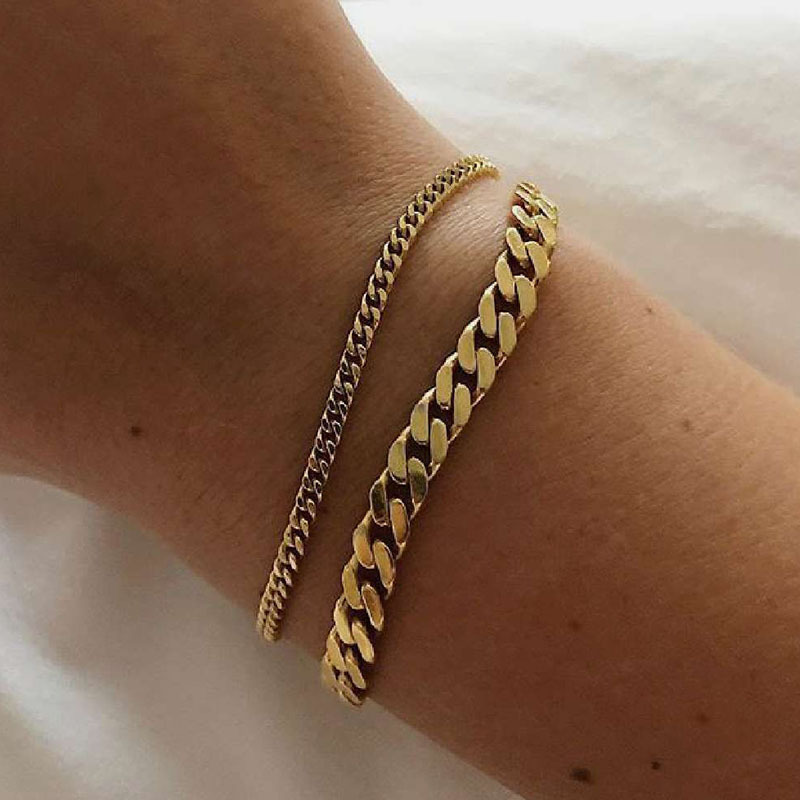 Miniamlist Men Bracelet Gold J - đánh giá và giá Fashion Street Singapore