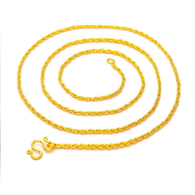 Hip Hop 2mm Twisted Rope 24K G - đánh giá và giá Fashion Street Singapore