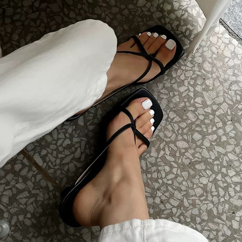 2026 Summer Women Clip Toe Sli - đánh giá và giá Street Fashion Clothes