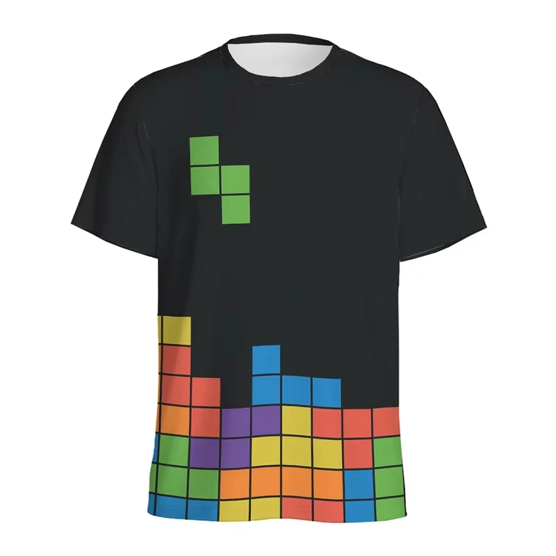 Retro Building Block 3D Printe - đánh giá và giá Street Fashion Videos