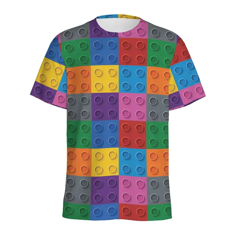 Retro Building Block 3D Printe - đánh giá và giá Street Fashion Videos