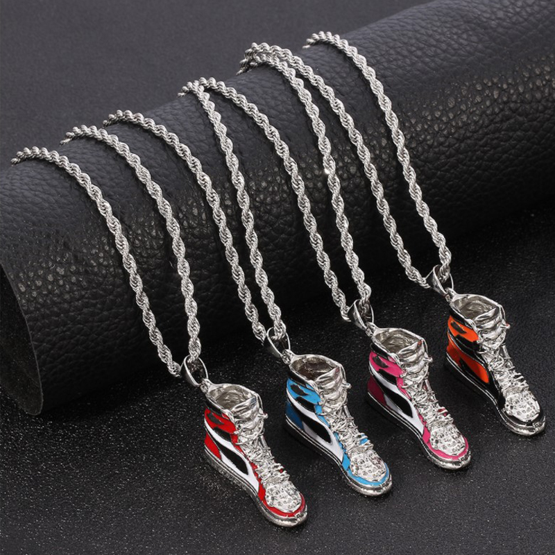 Mini Hip-Hop Giày Sneaker Mặt  - đánh giá và giá Fashion Street Singapore